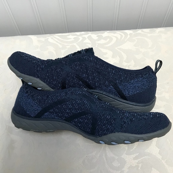 Skechers Blue Relaxed Fit Sneakers Sz 8 - Picture 4 of 6